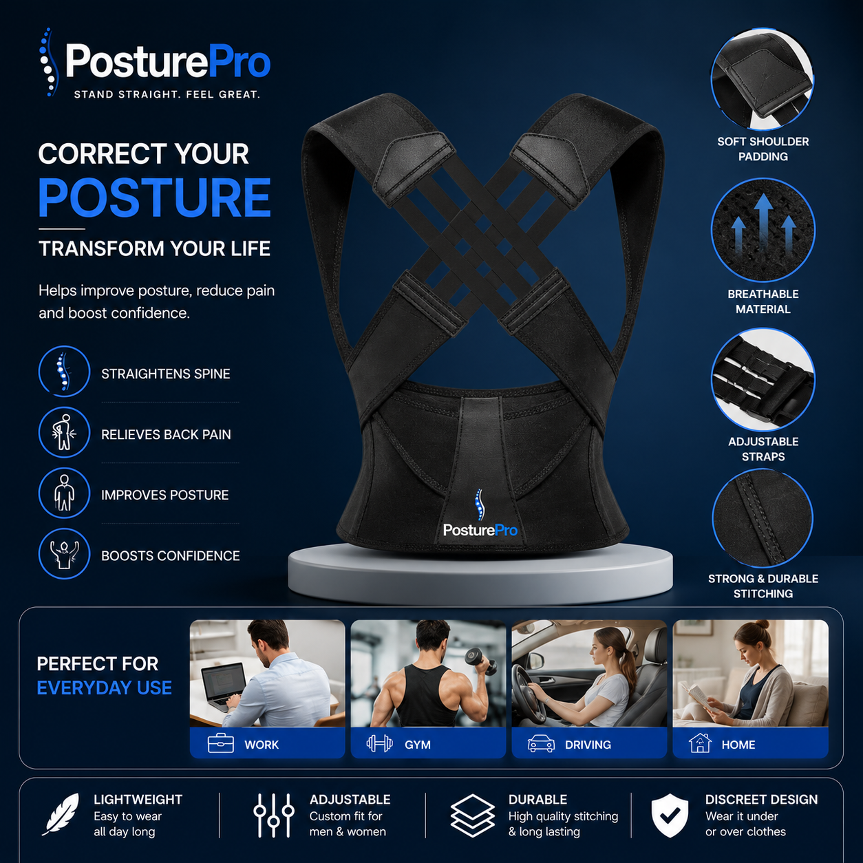 Posture Corrector Belt